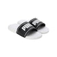 BLACK & WHITE PUMA SLIPER FOR MEN