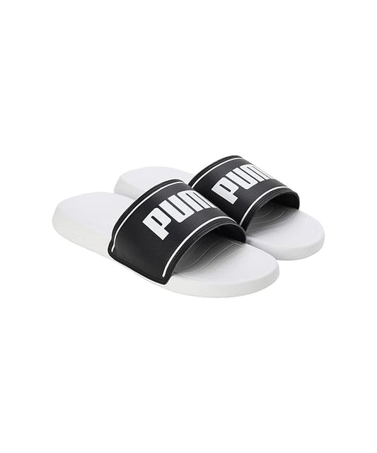 BLACK & WHITE PUMA SLIPER FOR MEN