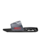 NIKE AIR MAX Cirro Slide-DK Smoke Grey/MTLC Dark Grey-Picante RED-6UK