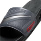 NIKE AIR MAX Cirro Slide-DK Smoke Grey/MTLC Dark Grey-Picante RED-6UK