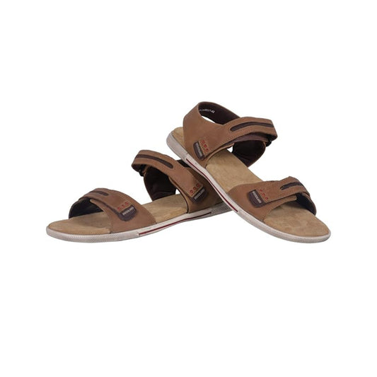 Men Khaki Closed Toe Sandals
