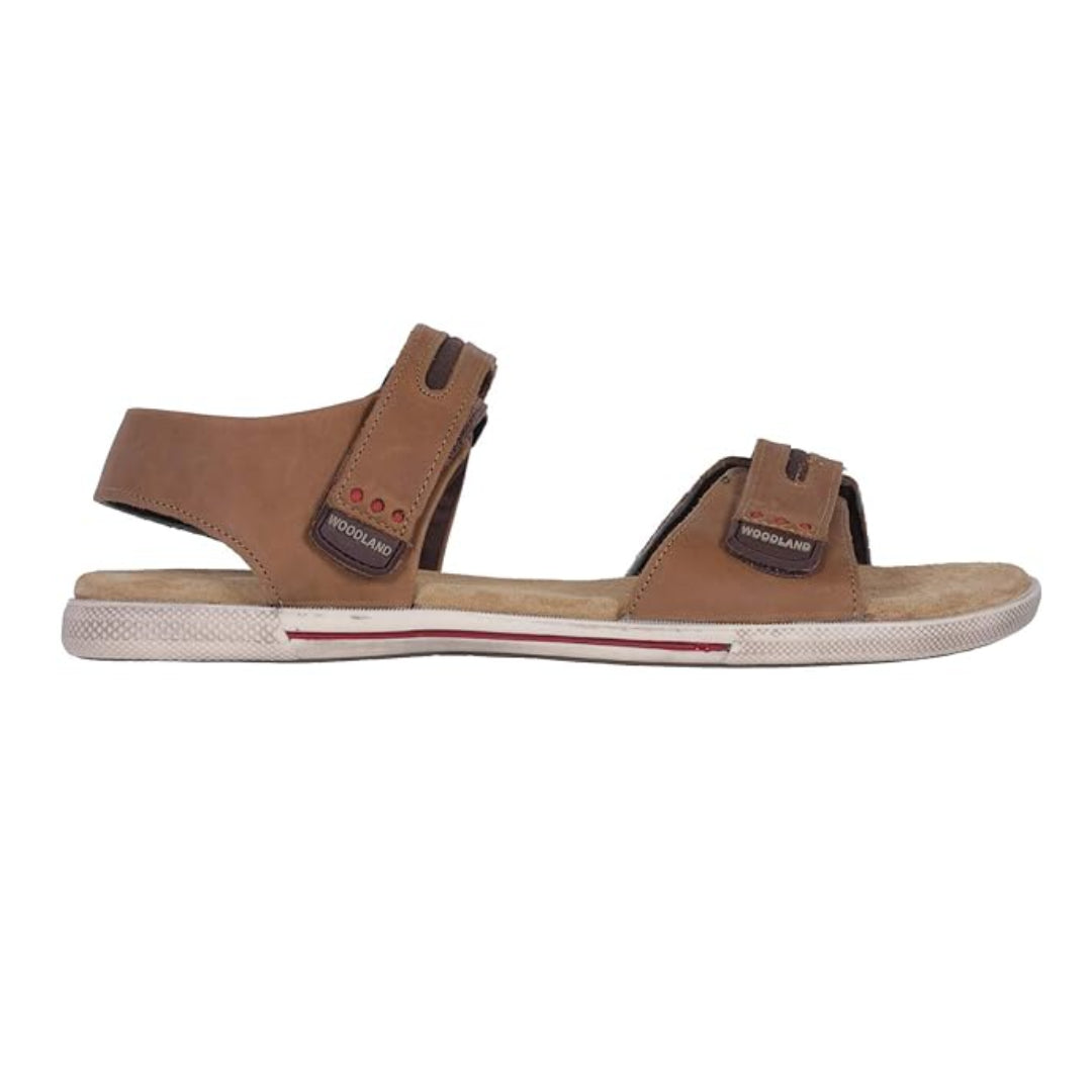 Men Khaki Closed Toe Sandals