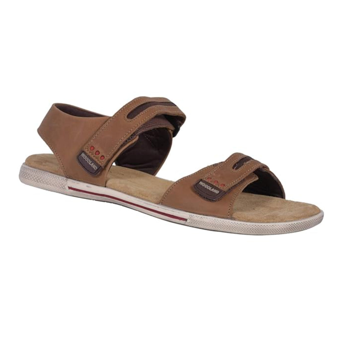 Men Khaki Closed Toe Sandals