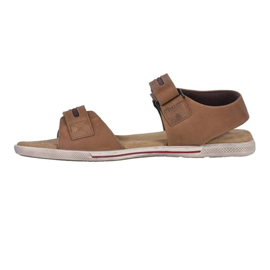 Men Khaki Closed Toe Sandals