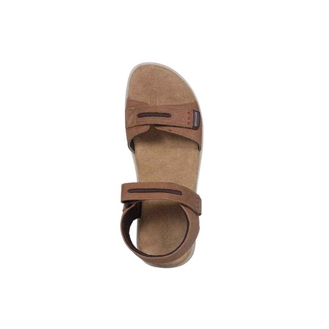 Men Khaki Closed Toe Sandals