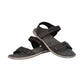 Men Black Closed Toe Sandals