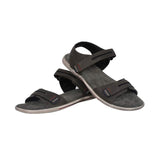 Men Black Closed Toe Sandals