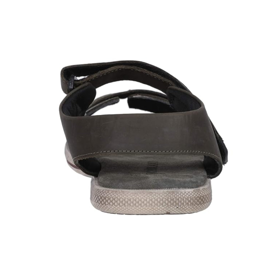 Men Black Closed Toe Sandals