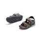 Men Brown Closed Toe Sandals