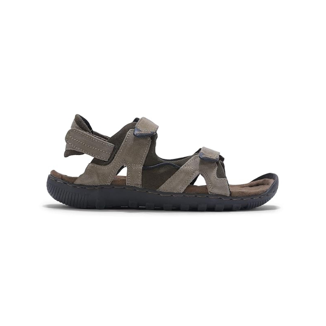 Men Brown Closed Toe Sandals