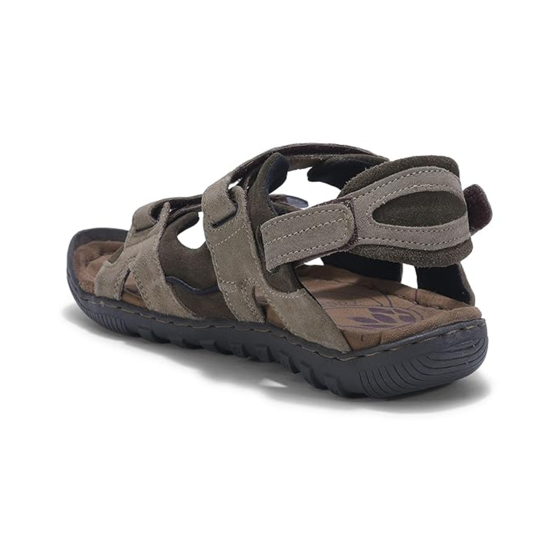 Men Brown Closed Toe Sandals