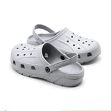 Red Tape Men Buckle Clogs