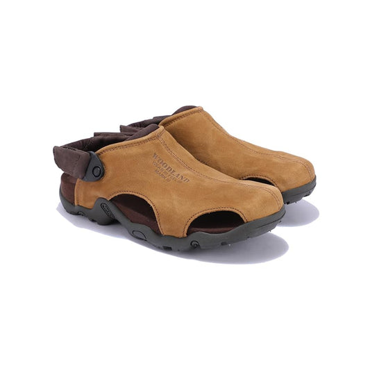 Men Khaki Closed Toe Sandals