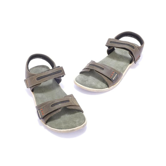 Men Oliv Green Color Sandals