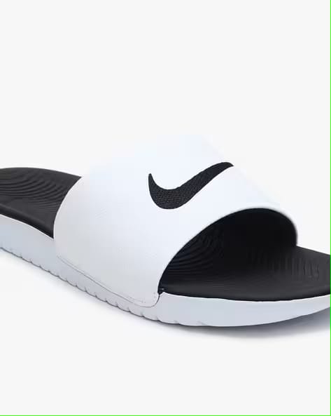 Black & White slippers for men