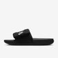 Black Offcourt Adjust Sliper For Men
