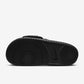 Black Offcourt Adjust Sliper For Men