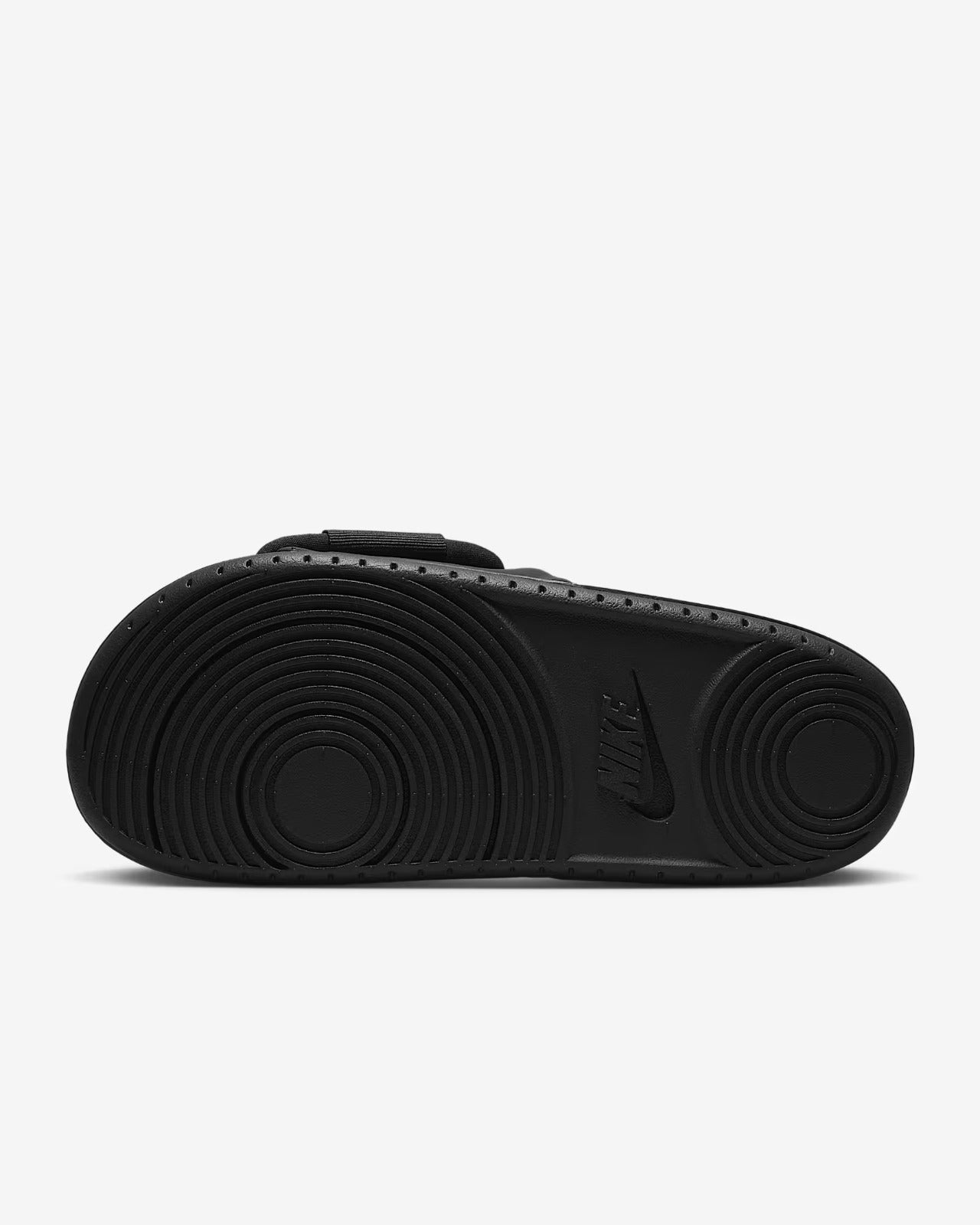 Black Offcourt Adjust Sliper For Men