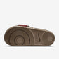 Khakhi Offcourt Adjust Sliper For Men