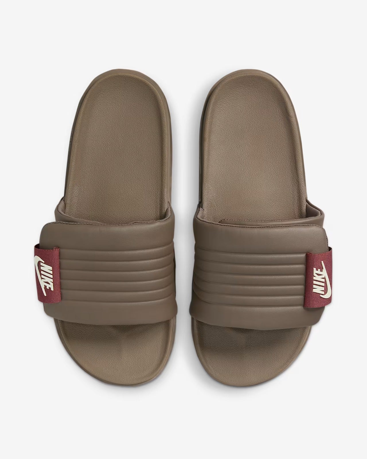 Khakhi Offcourt Adjust Sliper For Men