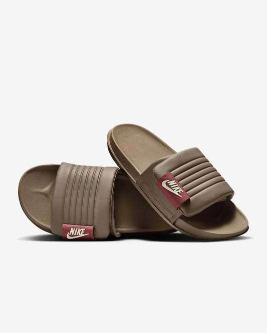 Khakhi Offcourt Adjust Sliper For Men